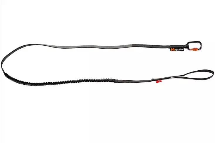 Joustotalutin Touring Bungee leveys 13mm harmaa useita pituuksia Non-stop dogwear - Koiran nylontaluttimet - 027034 - 3