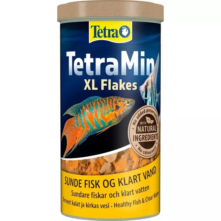Kalaruoka TetraMin XL Flakes 1L Tetra - Akvaariokalojen ruokinta & lisäravinteet - 029114 - 2