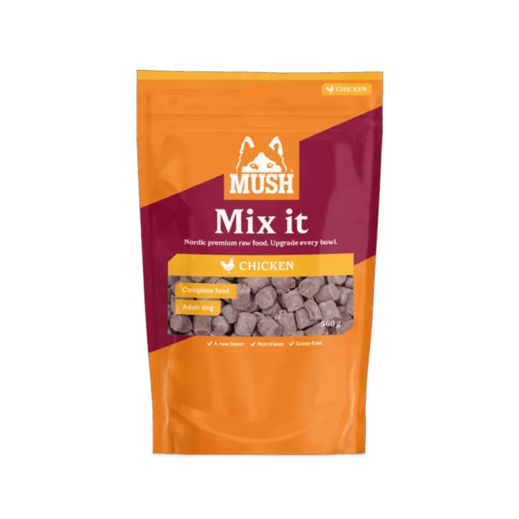 Kana Mix It 560g Raw Frozen MUSH - Pakaste täys- ja täydennysravinnot - 056434 - 1