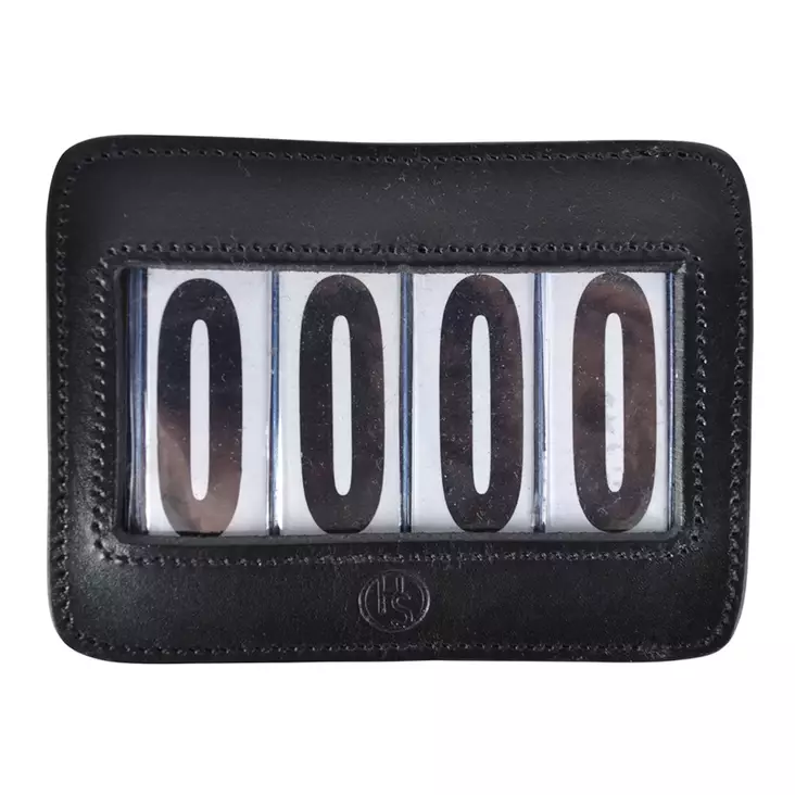 Kilpailunumero 4-numeroinen, neliö, musta Hansbo Sport HS - Ratsastajan asusteet - 056514 - 1