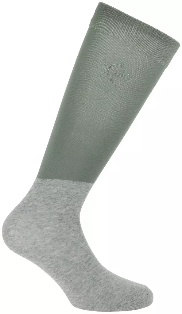 Kisasukat Je t'aime 2pr vihreä-harmaa Equitheme - Ratsastajan asusteet - 051684 - 1