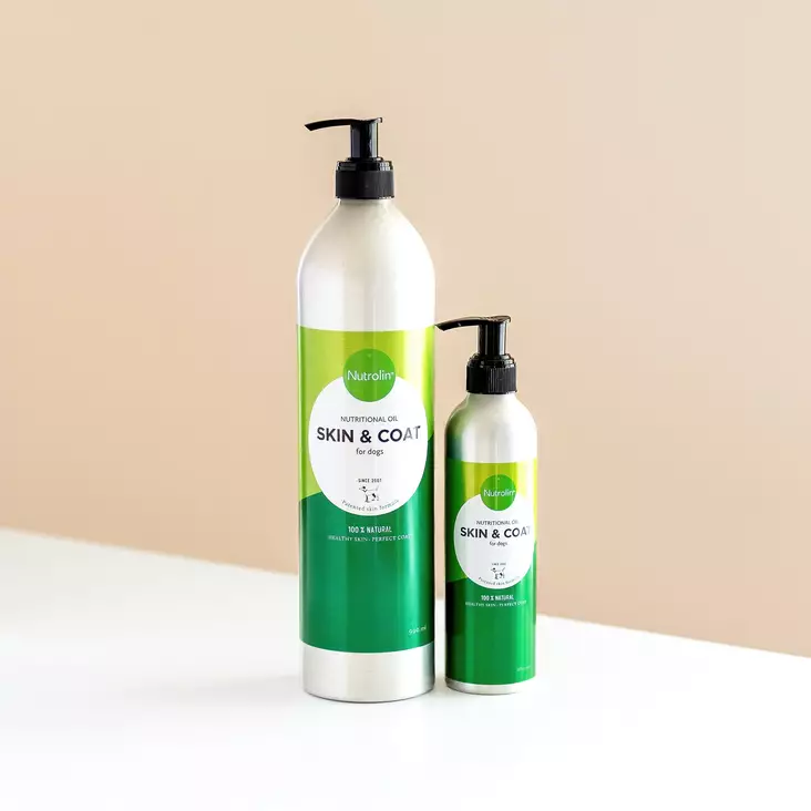 Nutrolin Skin & Coat ravintoöljy koirille - Koiran ravintoöljyt - 051924 - 1