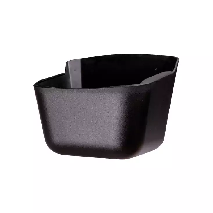 Kulmamalli ruokinta- / vesiastia 15L 29.5x39cm musta VPlast - Hevosen juoma-astiat ja -automaatit - 054504 - 1