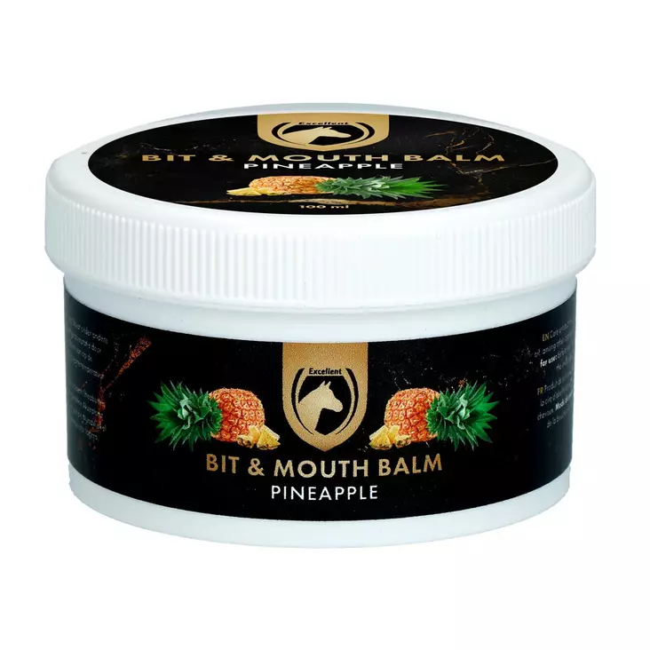 Kuolain- ja suupielivoide Bit & Mouth Balm Pineapple 100ml Excellent Horse - Hevosen ihonhoitoaineet - 056414 - 1