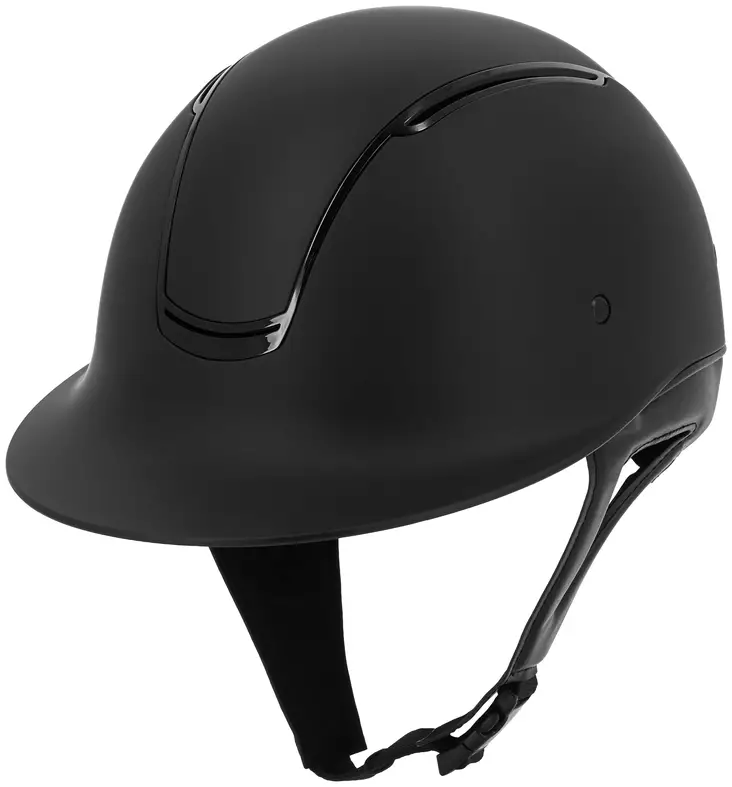 Kypärä Soazy L ERT M 56-58 black - glossy black insert Equitheme - Ratsastuskypärät - 057284 - 1