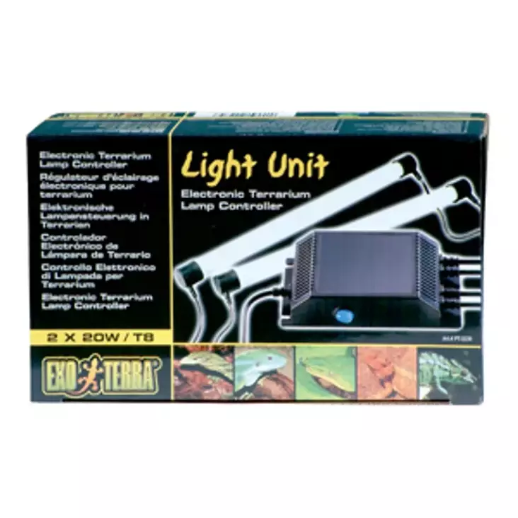 Loisteputken pidike Light Unit 2x20W Exo Terra - Koiran puruluut ja herkut - 041004 - 1