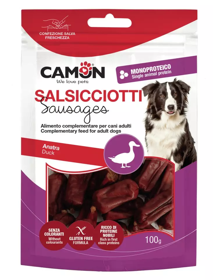 Mini Ankkanakki 100g Camon - Koiran herkut ja makupalat - 053254 - 1