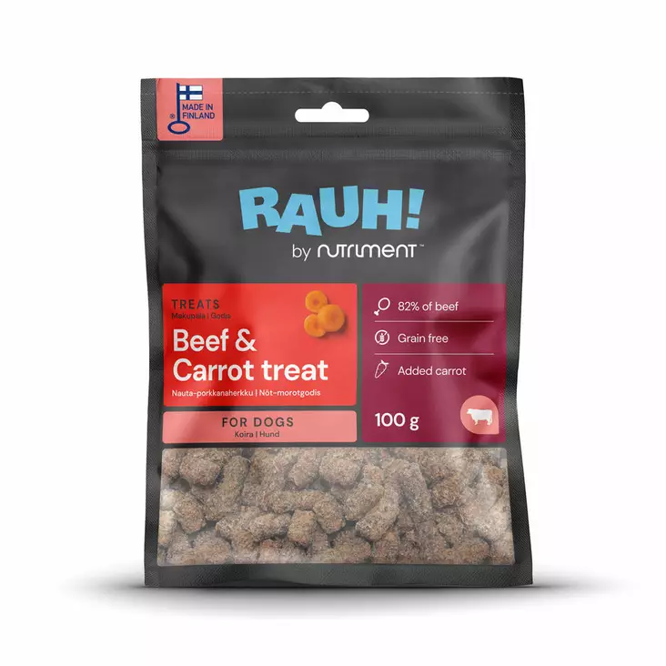 Nauta - porkkanaherkku 100g Nutriment by RAUH! - Koiran herkut ja makupalat - 050564 - 1