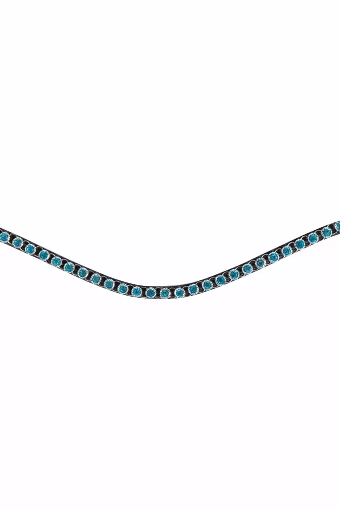 Otsapanta Precious vaaleansininen HKM-sports - Hevosen otsapannat - 055194 - 1