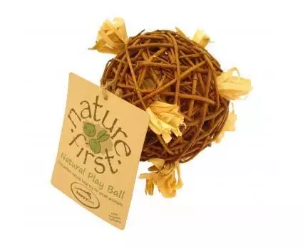 Pajupallo S 9,5cm Nature First - Pieneläinten lelut ja puuhasteltavat - 044104 - 1