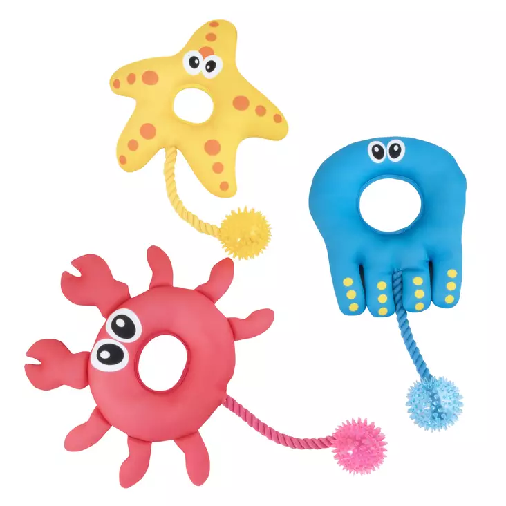 Pehmolelu Sea Critters kelluva mix Best Friend - Koiran pallot ja heittolelut - 052174 - 1