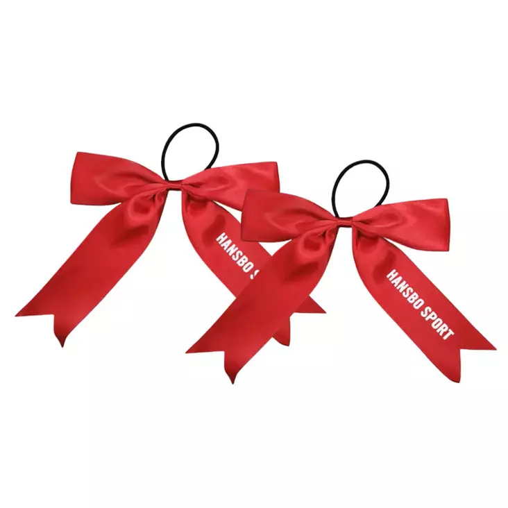 Rusetti häntään, punainen 15cm 2kpl Hansbo Sport - Ratsastajan asusteet - 056504 - 1