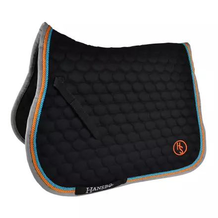 Satulahuopa Poni musta yleis/este Black Collection Hansbo Sport - Ratsun satulahuovat ja romaanit - 001774 - 1