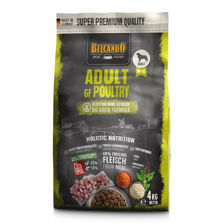 Adult Poultry Grain Free Belcando - Koiran kuivaruoat aikuisille koirille - 045344 - 1