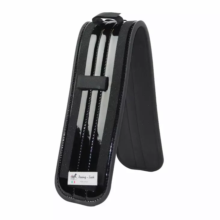 Silatyyny Glitter FULL musta-musta Racing Tack - Ravurin silatyynyt ja pehmusteet - 046804 - 1