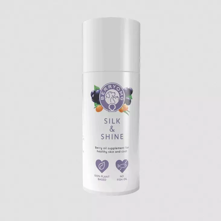 Silk & Shine liquid 50ml BerryOMG - Koiran ravintoöljyt - 057234 - 1