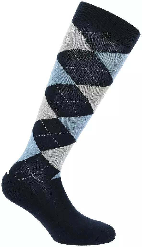 Sukat Argyle navy/vaaleansininen Equitheme - Ratsastajan asusteet - 051734 - 1
