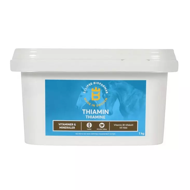 Thiamin B1-vitamiini Eclipse Biofarmab - Hevosen kivennäiset ja vitamiinit - 003554 - 2