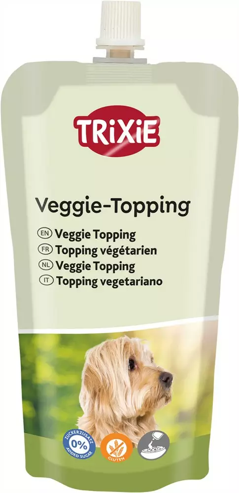 Topping Veggie + B2-vitamiini 300ml Trixie - Koiran säilykkeet aikuisille koirille - 054704 - 1