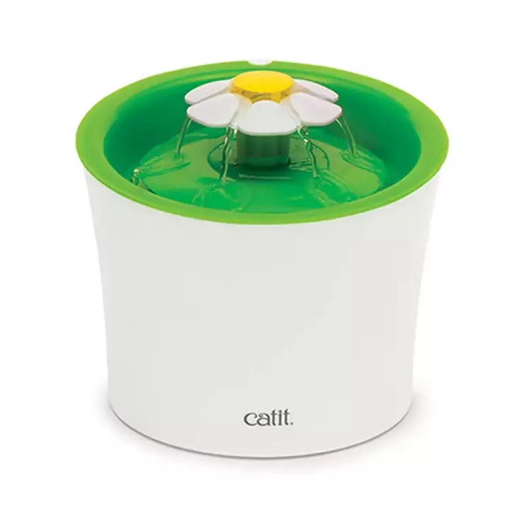 Vesiautomaatti Flower 3L vihreä Catit - Kissan ruokinta- ja vesiautomaatit - 044604 - 1