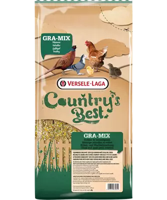 Viljaseos Gra-Mix tipuille & viiriäisille 4kg Versele Laga - Kotieläin lintujen ruokinta - 055164 - 1