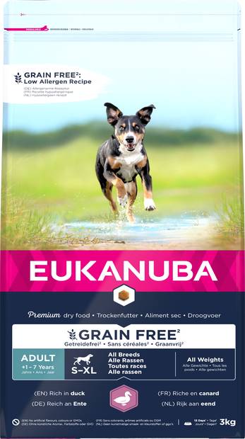 Adult Duck Grain Free All Breed Eukanuba - Koiran kuivaruoat aikuisille koirille - 031215 - 1