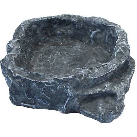 Kuppi Terraced M 21cm harmaakivi Komodo - Terraarion tarvikkeet ja kuivikkeet - 016765 - 1