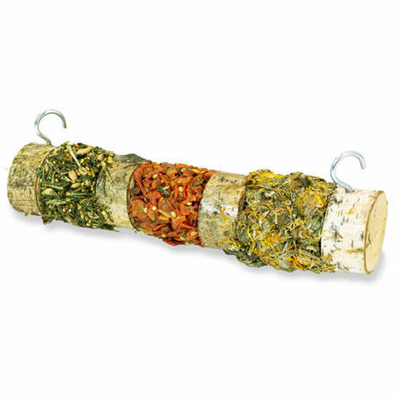 Ripustettava herkkurulla pieneläimille Triple Roll 160g JR Farm - Pieneläinten herkut ja namipalat - 028335 - 2