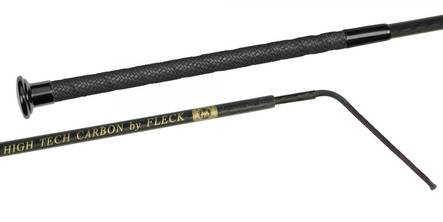 Teleskooppiraippa Pocket 3-osainen musta 120cm Fleck - Ratsastusraipat - 033875 - 1