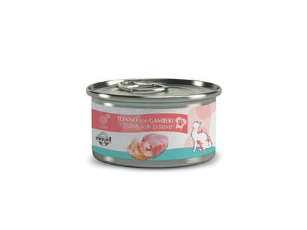 Tonnikala Katkarapu 80g CHEF marpet - Aikuisten kissojen säilykkeet - 025715 - 1