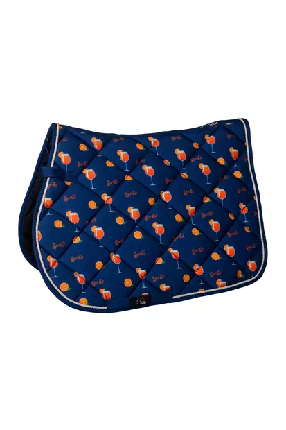 Kouluhuopa Splash sini-oranssi HKM-sports - Ratsun satulahuovat ja romaanit - 055805 - 1