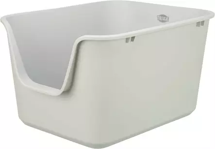Avovessa Pavo korkeareunainen 44 × 32 × 55 cm harmaa Trixie - Kissan avovessat - 057995 - 1