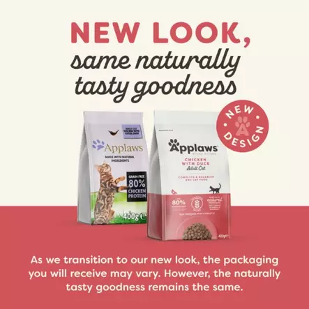 Cat Applaws Grain Free Chicken with Extra Duck - Kissan kuivaruoat aikuisille kissoille - 002305 - 3