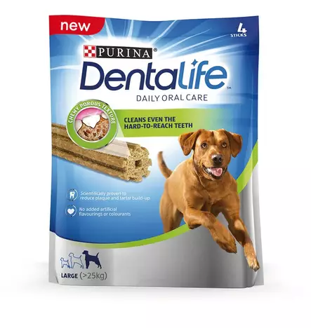 Dentalife Large yli 25kg 4kpl 142g Purina - Koiran herkut ja makupalat - 001505 - 1