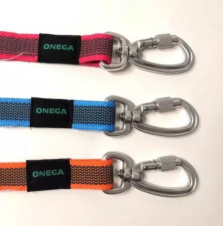 Grip-liina ilman käsilenkkiä SCREW-lukolla 20mm/6m eri värejä ONEGA - Jälki-, koulutusliinat, kapulat - 050005 - 2