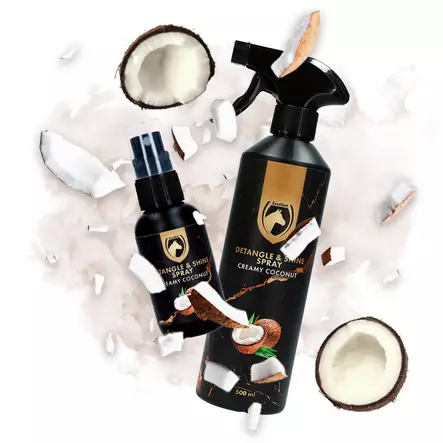 Harjaussuihke Detangle & Shine Spray Creamy Coconut Excellent Horse - Hevosen hoito-, ja kiillotusaineet - 056385 - 2