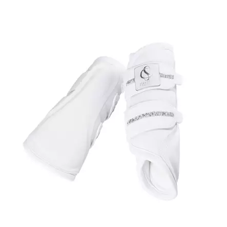 Jännesuojat Softshell Jewel valkoinen Eskadron - Hevosen vuohis- ja hivutussuojat - 056005 - 1