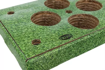 Jyrsijän pahvinen Snack Plate 28x3,8x18cm Trixie - Pieneläinten lelut ja puuhasteltavat - 054675 - 2