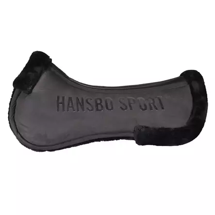 Karvaromaani tekoturkiksella musta FULL Hansbo Sport - Ratsun satulahuovat ja romaanit - 056505 - 2