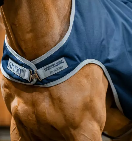 Kävelytysloimi Amigo Ripstop 900D Walker 100g navy-titanium grey Horseware - Hevosen selkä- ja ratsastusloimet - 055425 - 2