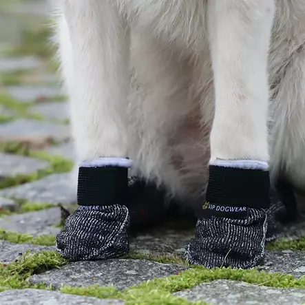 Koiran sukka tarralla Universal 4 kpl musta V.I.P Dogwear - Koiran tossut, sukat ja korvasuojat - 057115 - 2