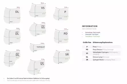 Kouluhuopa Big Square Jewel musta Eskadron - Ratsun satulahuovat ja romaanit - 053895 - 2