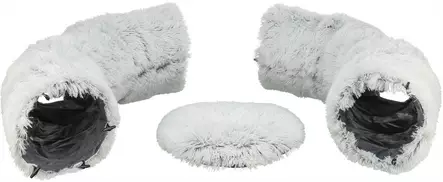 Leikkitunneli Harvey 25x160cm harmaa Trixie - Kissan tunnelit, putket ja pussit - 054705 - 2