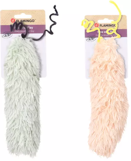 Pehmotoukka Roepi Caterpillar 33cm värimix Flamingo - Kissan pehmolelut - 055585 - 2