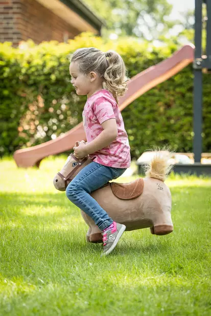 Pomppuhevonen Jumping Horse vaaleanruskea HKM-sports - Ratsastajan asusteet - 055795 - 2