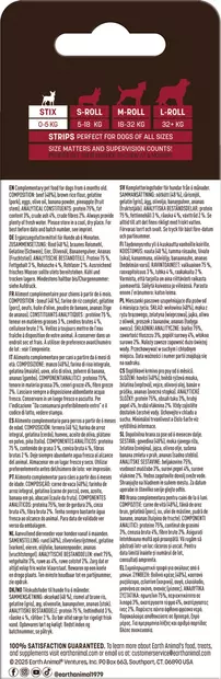 Purutikku No Hide STIX 11cm 10kpl Beef Earth Animal - Koirien puruluut - 056315 - 2