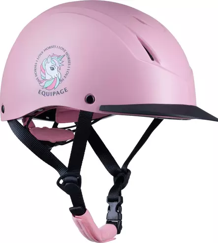 Ratsastuskypärä Vilma pink Equipage - Ratsastuskypärät - 057235 - 1