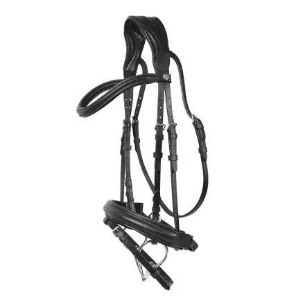 Suitset Janet musta Hansbo Sport - Ratsuhevosen suitset ja turpahihnat - 026615 - 2