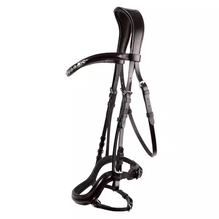 Suitset Jessie ruskea ilman ohjia Hansbo Sport - Ratsuhevosen suitset ja turpahihnat - 056585 - 1