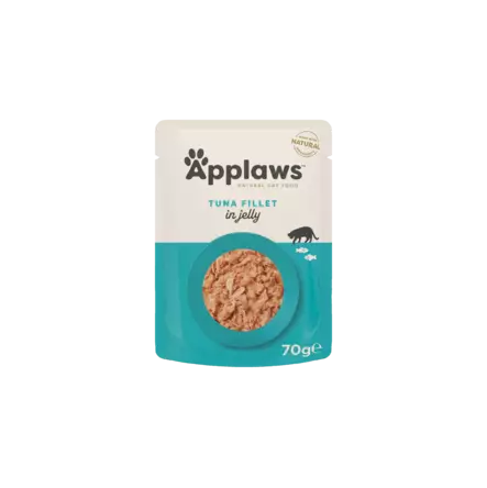 Tonnikalafile 70g pss hyytelö Applaws - Aikuisten kissojen säilykkeet - 003775 - 2